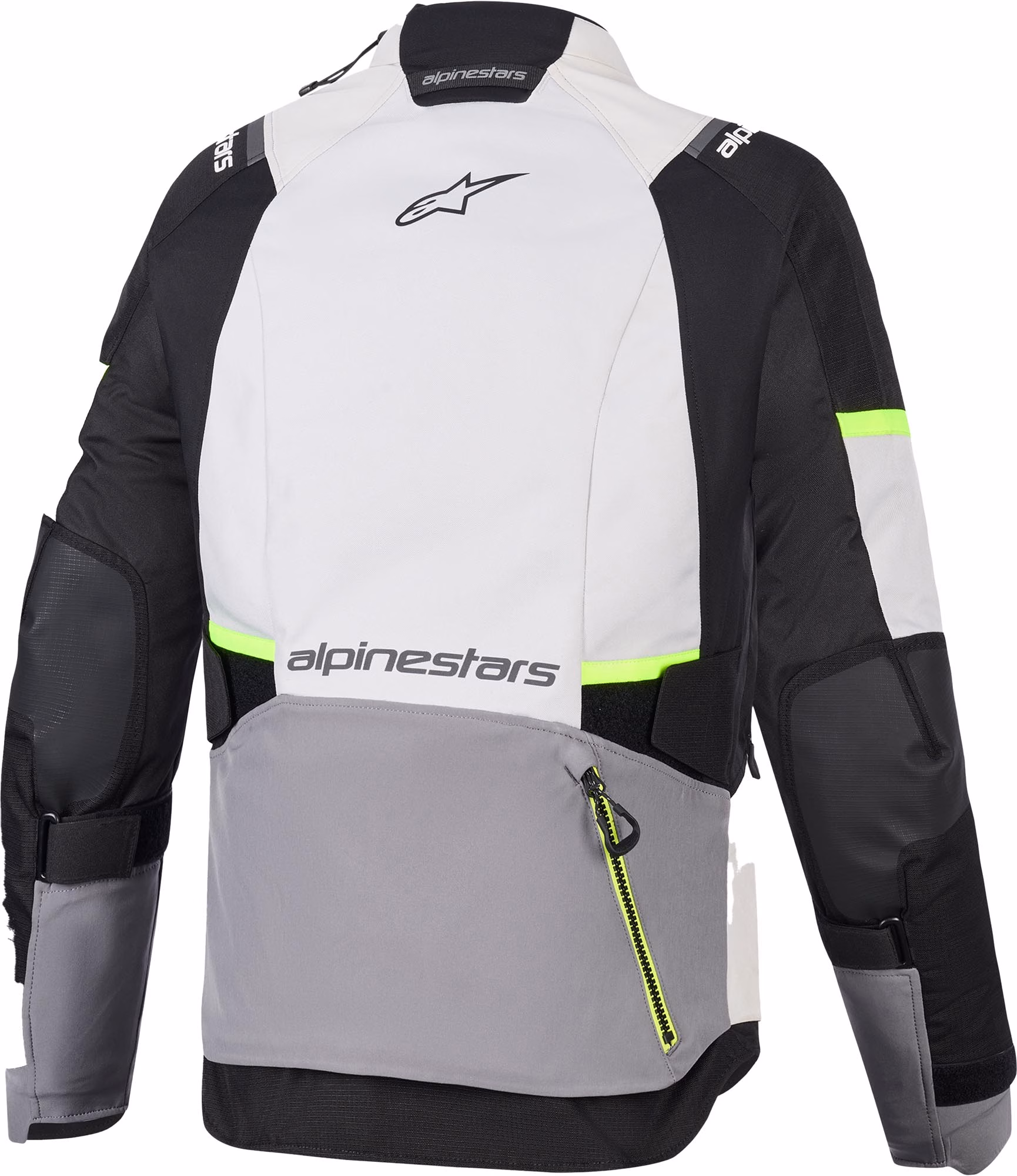 Alpinestars ž. motoristična jakna ANDES V4 Drystar Črna/Siva/Rumena 3XL