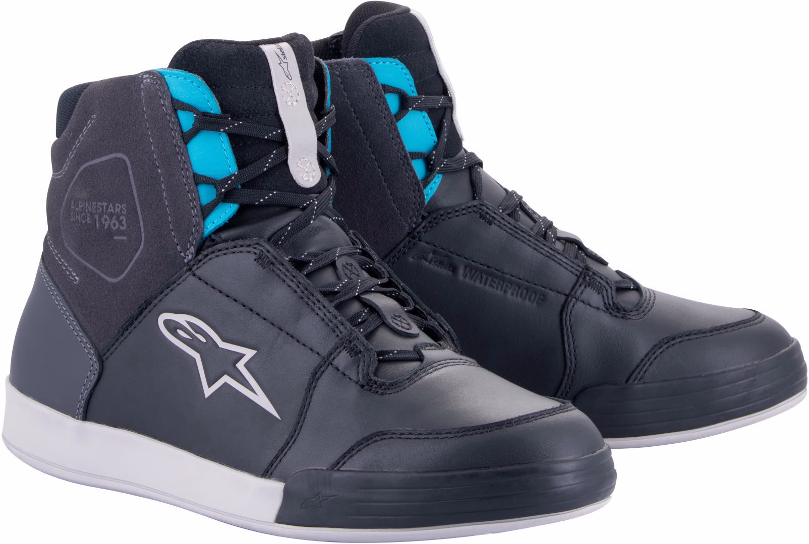 Alpinestars ž. motoristični čevlji CHROME Drystar Črna/Bela/Modra 37,5