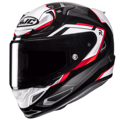 HJC integralna motoristična čelada RPHA 12 BRELS MC1 Črna/Bela/Rdeča XS
