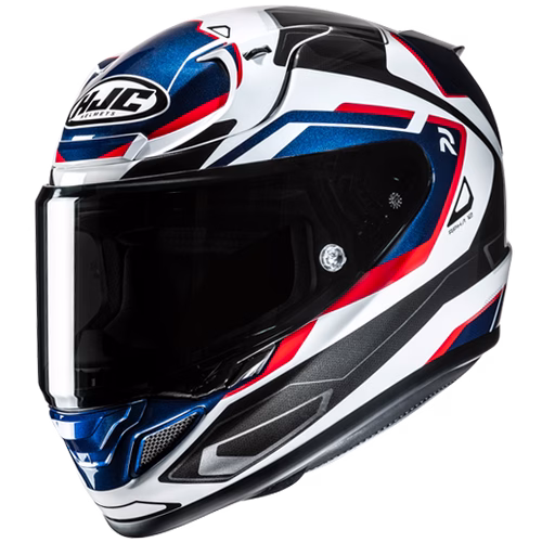 HJC integralna motoristična čelada RPHA 12 BRELS MC21 Črna/Modra/Bela/Rdeča XS