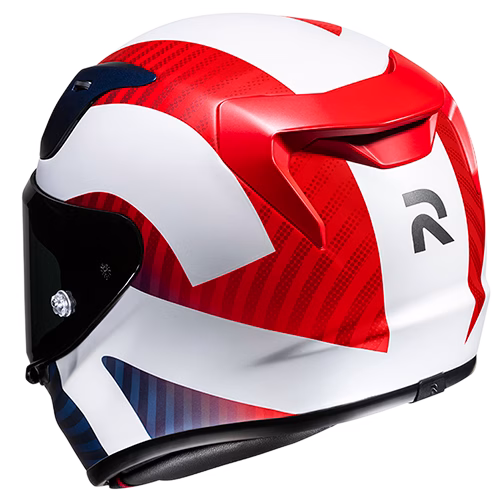 HJC integralna motoristična čelada RPHA 12 OTTIN MC21SF Rdeča/Bela/Modra 2XL