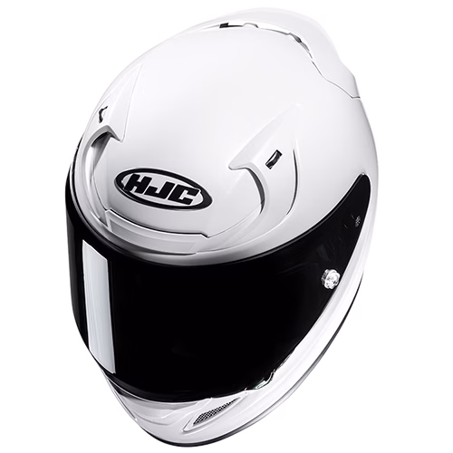 HJC integralna motoristična čelada RPHA 12 SOLID Bela Perla XS