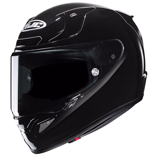 HJC integralna motoristična čelada RPHA 12 SOLID Črna Metalic XS