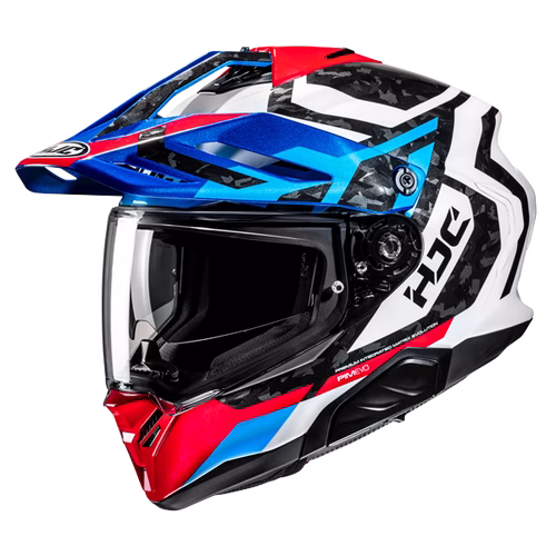 HJC integralna motoristična čelada RPHA 60 DAKAR MC21 Črna/Bela/Modra/Rdeča 2XL