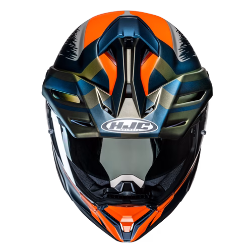 HJC integralna motoristična čelada RPHA 60 QUID MC47SF Modra/Oranžna/Siva 2XL