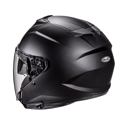 HJC jet motoristična čelada i31 SOLID Črna Mat 2XL