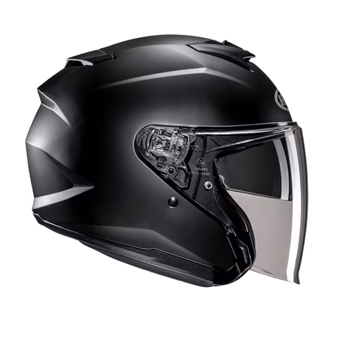 HJC jet motoristična čelada i31 SOLID Črna Mat XL