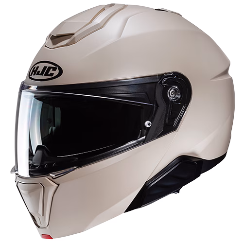 HJC preklopna motoristična čelada i91 SOLID Peščeno Siva XS