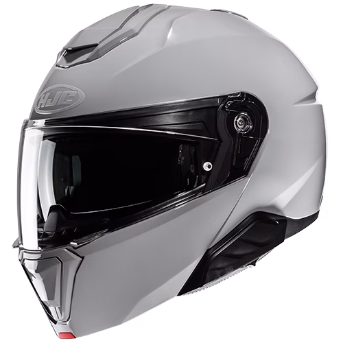 HJC preklopna motoristična čelada i91 SOLID Siva Mat XS