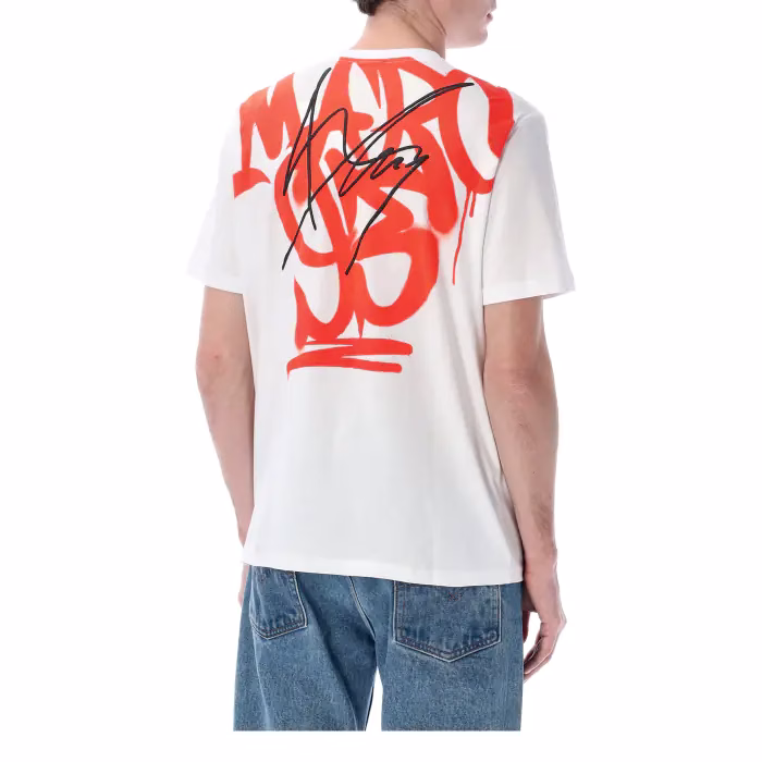 MM93 m. T-shirt GRAFFITI 26 Bela/Rdeča 2XL