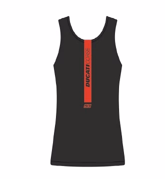MM93 ž. T-shirt TOP CORSE Helmet 26 Črna/Rdeča M