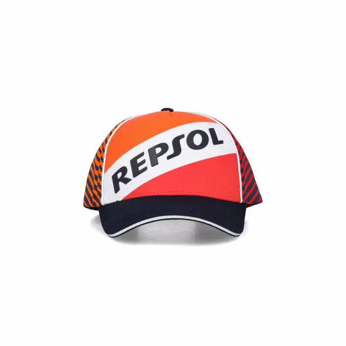 REPSOL kapa UNIVERSAL 24 Baseball šilt Modra/Bela/Oranžna