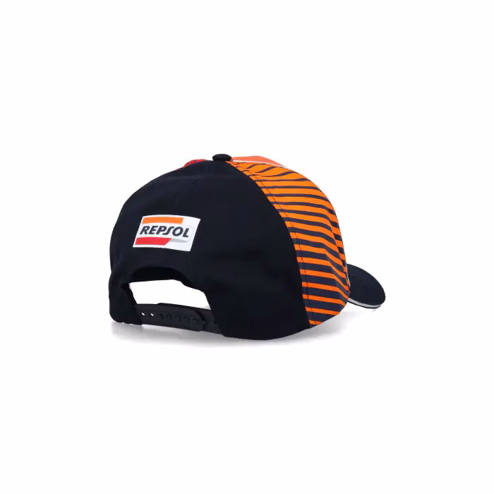 REPSOL kapa UNIVERSAL 24 Baseball šilt Modra/Bela/Oranžna