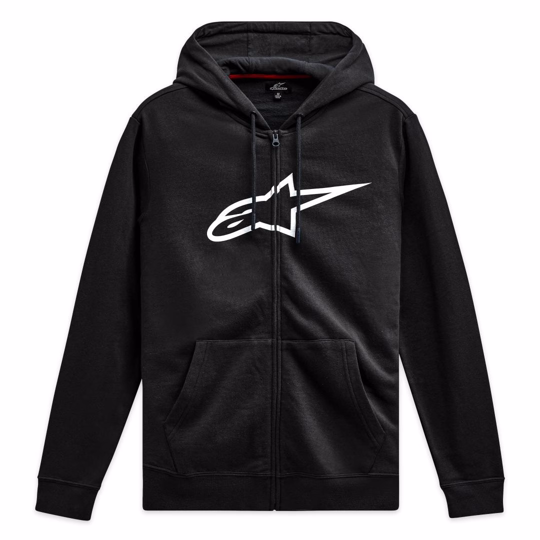 Alpinestars m. jopa AGELESS V3 s kapuco Črna/Bela XL