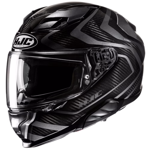 HJC integralna motoristična čelada F71 CARBON NEVIO MC5 Carbon/Črna/Siva XS