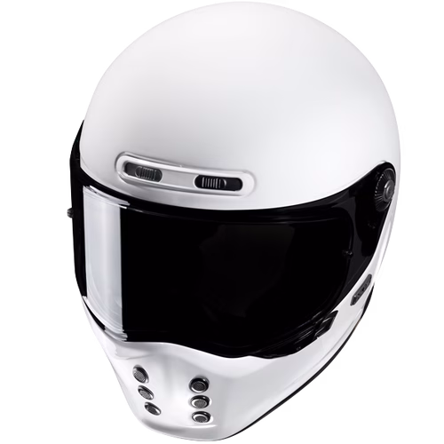 HJC integralna motoristična čelada V10 SOLID Bela XS