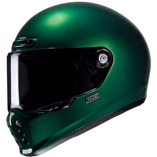 HJC integralna motoristična čelada V10 SOLID Zelena M