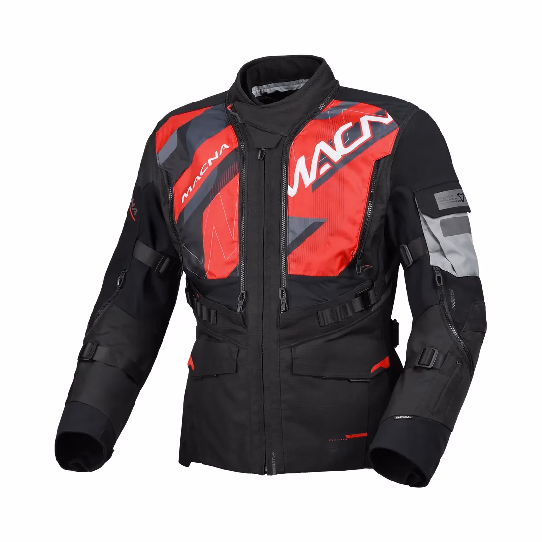 Macna m. motoristična jakna FLEXODUS WP Confold In&Out Črna 2XL