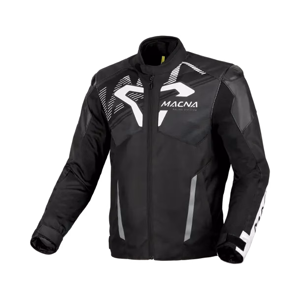 Macna m. motoristična jakna SEVENT Air Črna/Bela 2XL