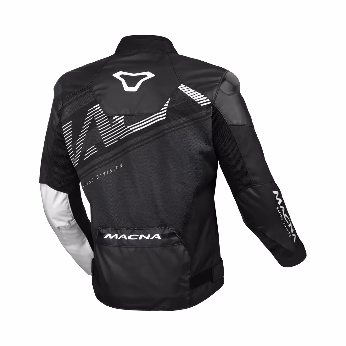 Macna m. motoristična jakna SEVENT Air Črna/Bela XL