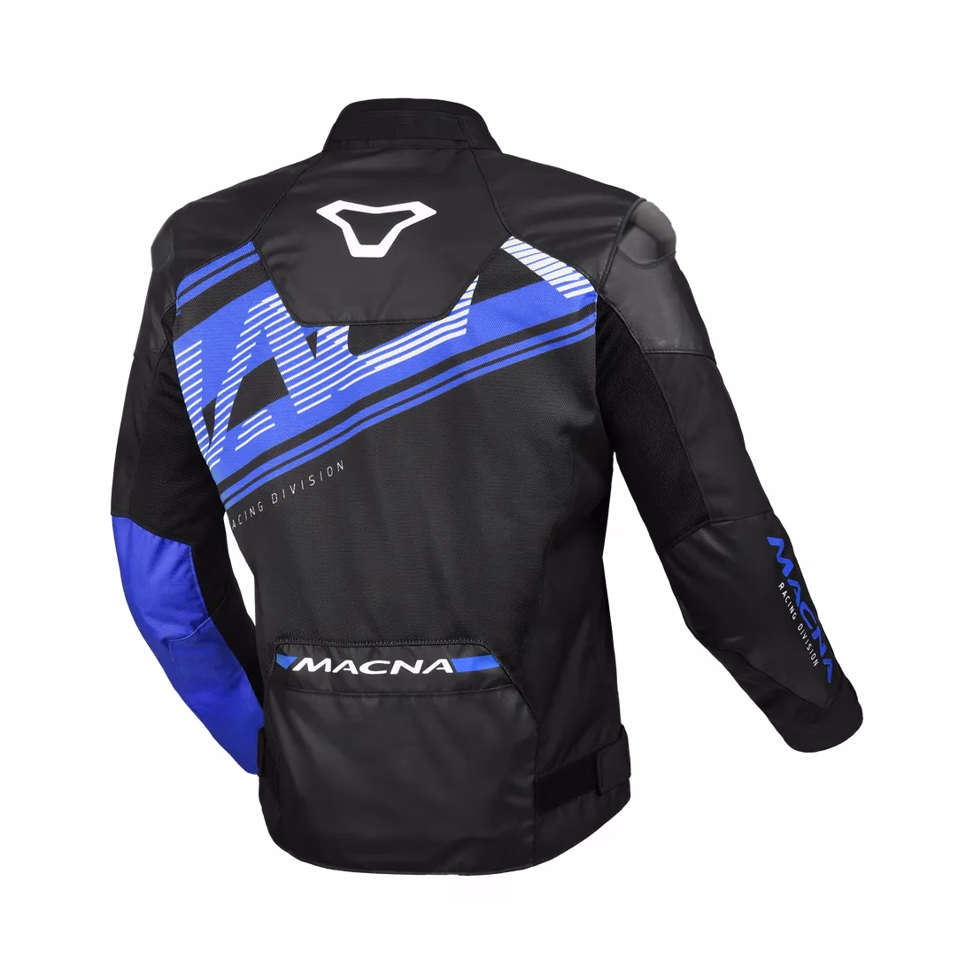 Macna m. motoristična jakna SEVENT Air Črna/Modra/Bela XL
