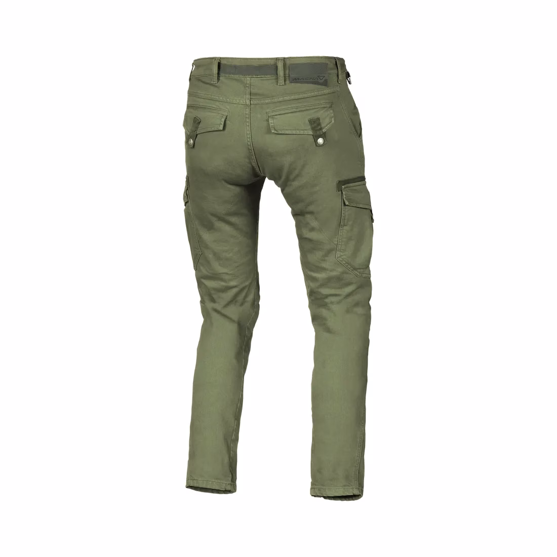 Macna m. motoristične hlače TAKAR Jeans Cargo Olivno Zelena 30