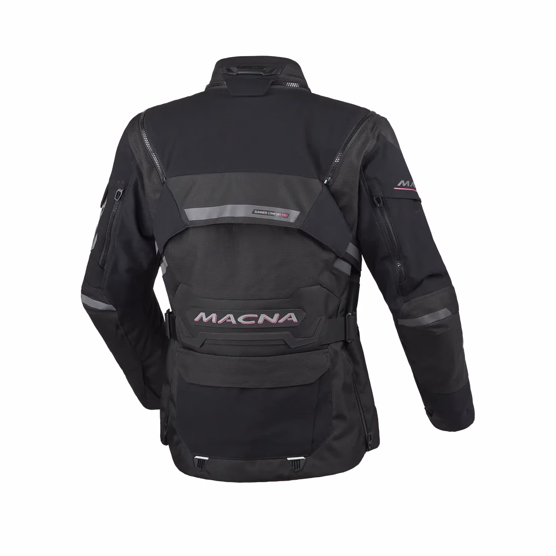 Macna ž. motoristična jakna FLEXODUS WP Confold In &Out Črna 2XL
