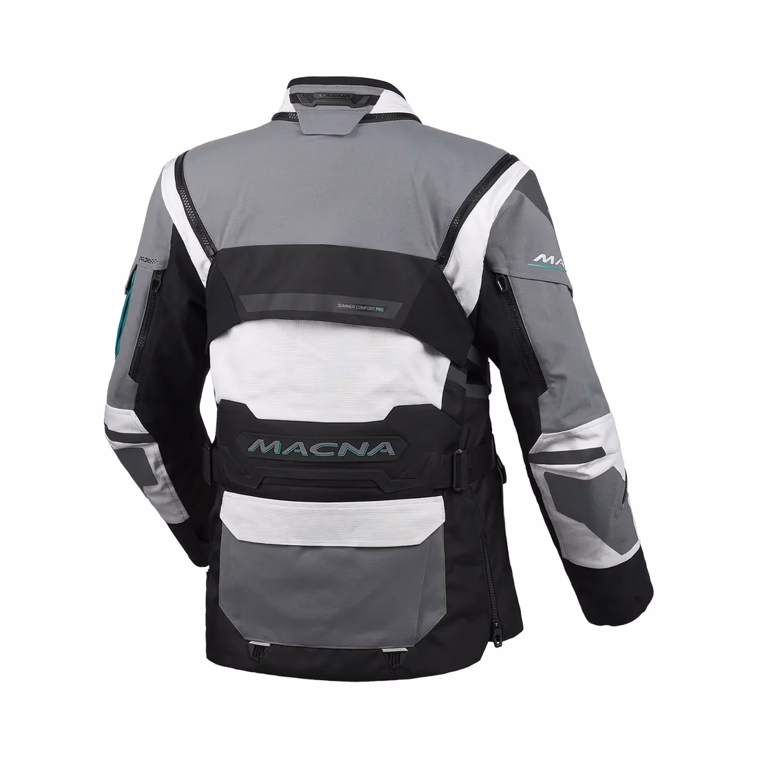Macna ž. motoristična jakna FLEXODUS WP Confold In &Out Črna/Siva/Modra XL