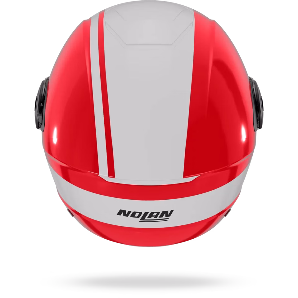 NOLAN jet motoristična čelada N20-2 visor DOLCE VITA 349 Rdeča/Bela L