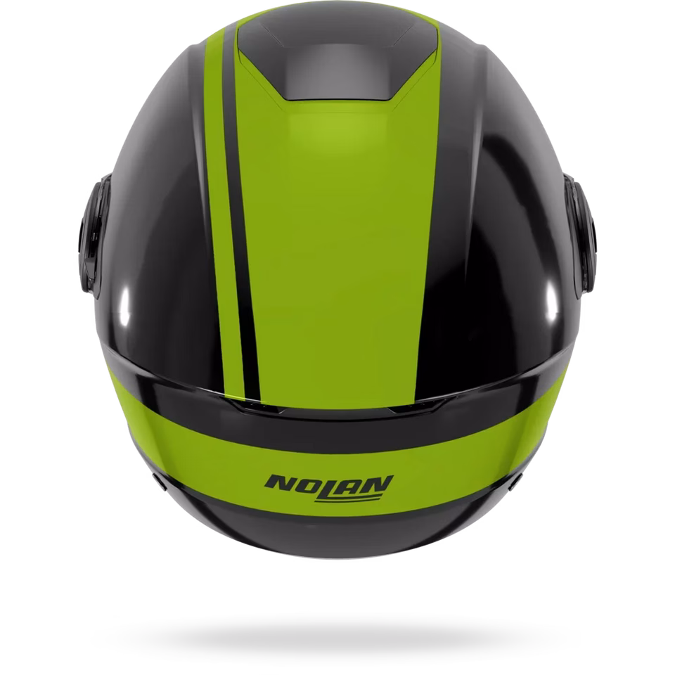 NOLAN jet motoristična čelada N20-2 visor DOLCE VITA 352 Črna/Rumena S