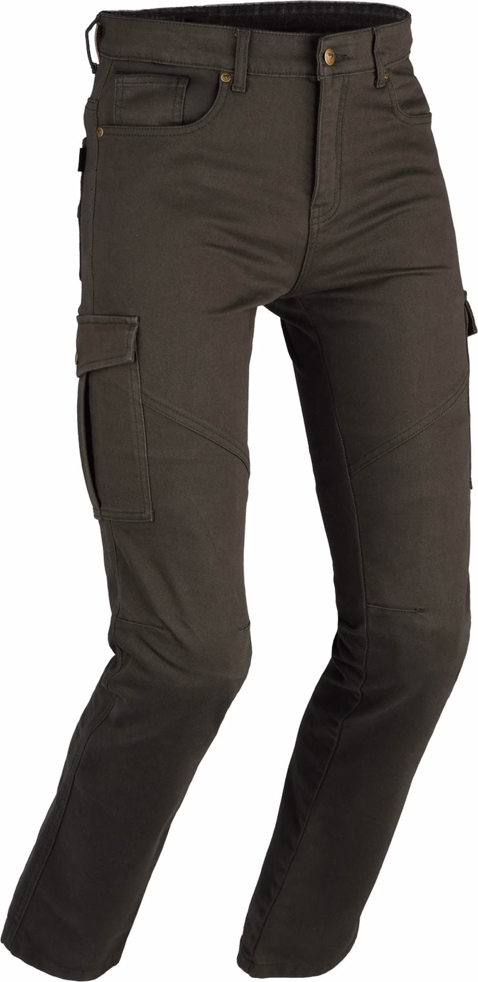 DIFI m. motoristične hlače CAIMAN Cargo Jeans Zelena 32
