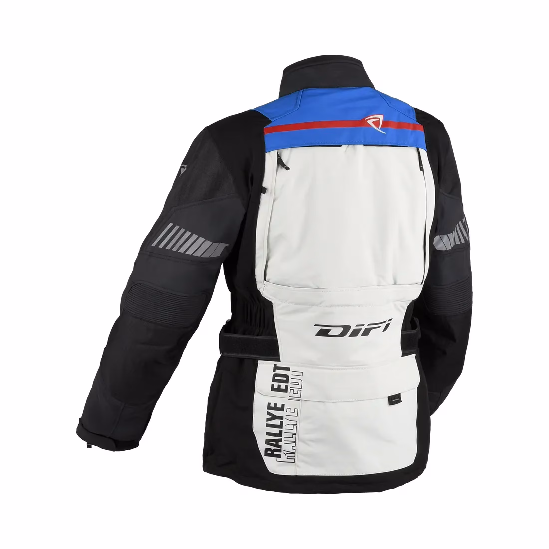 DIFI ž. motoristična jakna SIERA NEVADA 4 AeroTex Črna/Bela/Modra/Rdeča XL