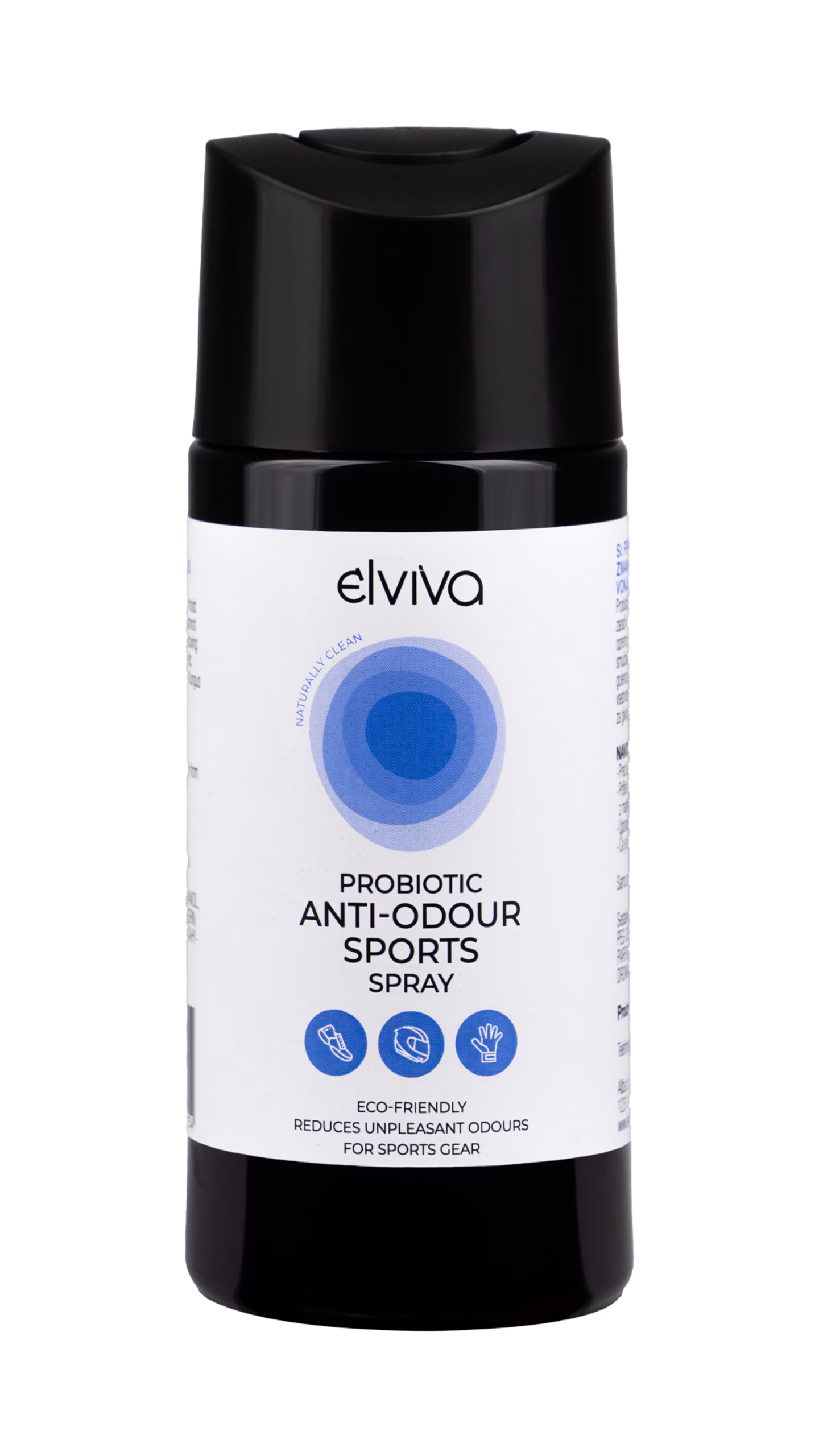 Elviva AntiOdor spray 180 ml- probiotično razpršilo REFIL za čelade, rokavice in opremo