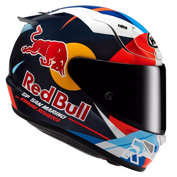 HJC integralna motoristična čelada RPHA 12 RED BULL Misano GP 2 MC21 Modra/Bela/Rdeča/Rumena/Črna M
