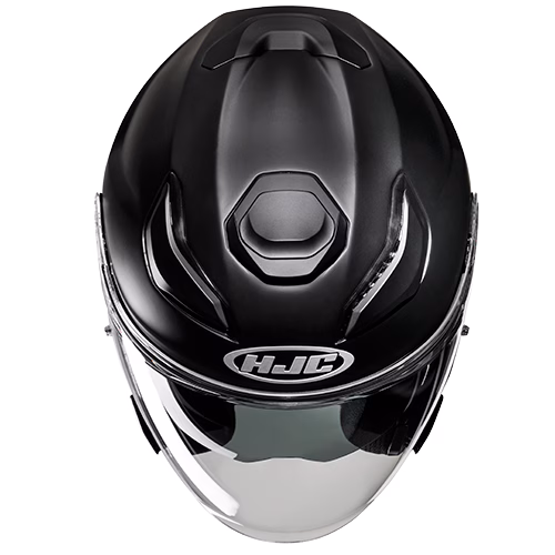 HJC jet motoristična čelada F31 SOLID Črna Mat 2XL