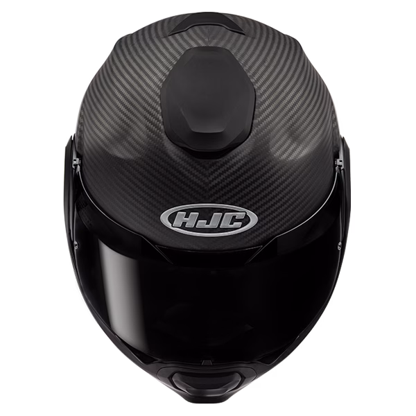 HJC preklopna motoristična čelada F100 CARBON SOLID Carbon/Črna Mat S
