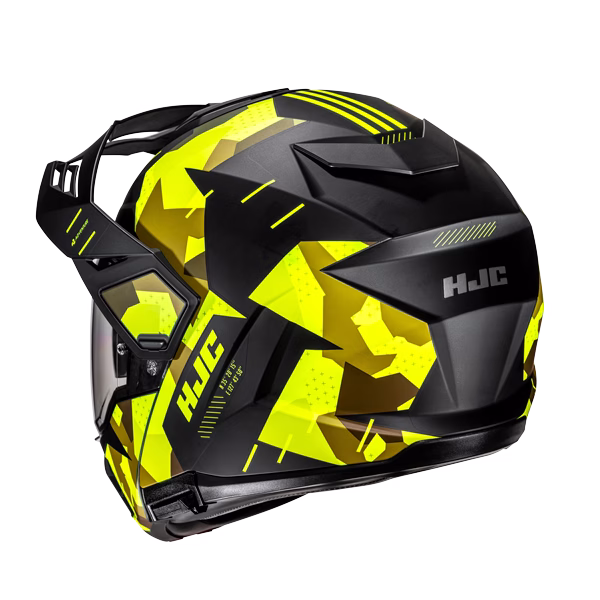 HJC preklopna motoristična čelada i80 ROKI MC3HSF Črna/Rumena XL