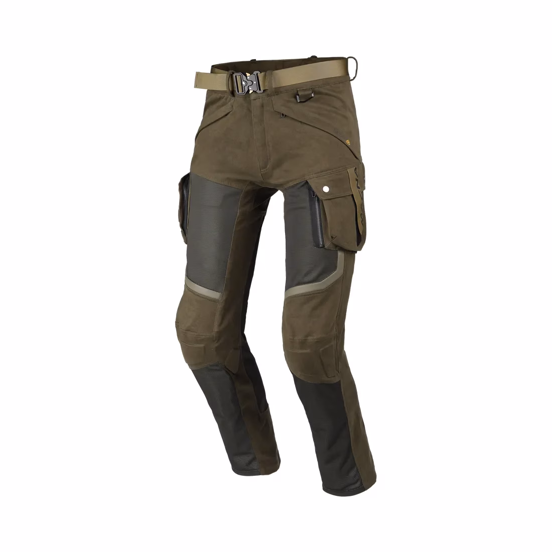 Macna m. motoristične hlače NEMBAR AIR Jeans Cargo-Single layer - podaljšane Zelena 34