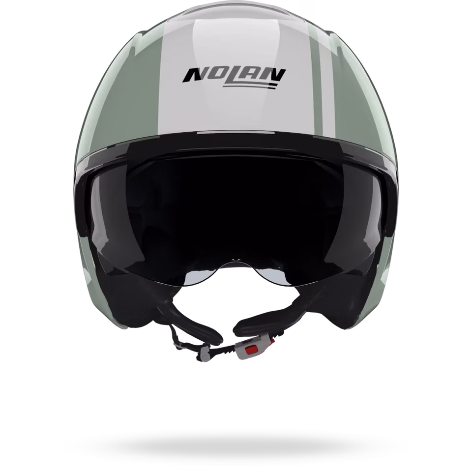 NOLAN jet motoristična čelada N20-2 DOLCE VITA 348 Zelena/Bela XL