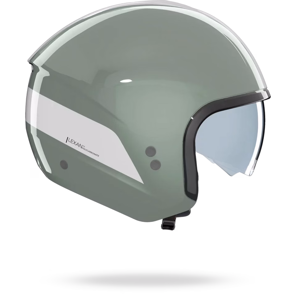 NOLAN jet motoristična čelada N20-2 DOLCE VITA 348 Zelena/Bela XL