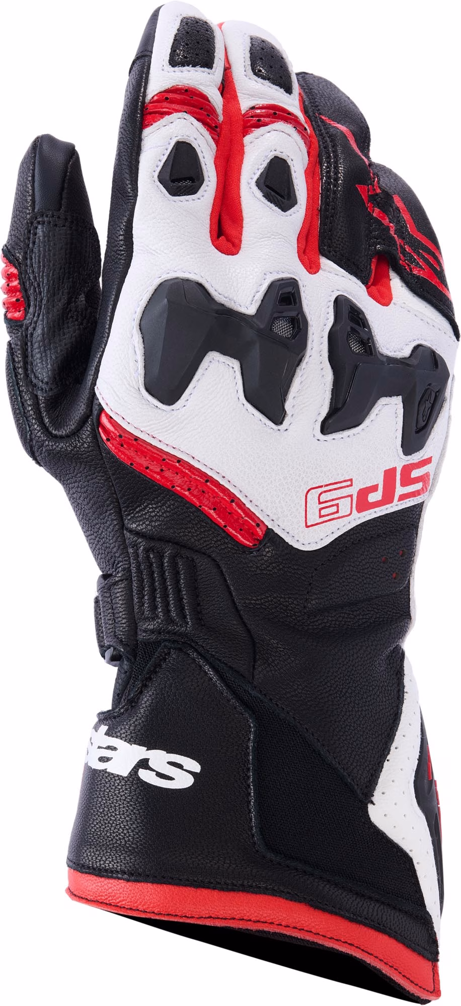 Alpinestars m. motoristične rokavice SP-9 Črna/Bela/Rdeča M