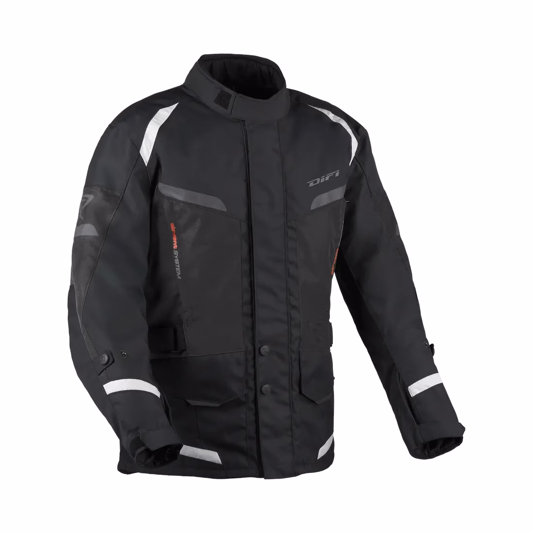 DIFI m. motoristična jakna HORIZON AeroTex Črna/Bela M