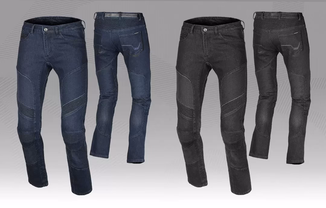 Macna motoristične hlače LIVITY Air Aramid-Single layer - skrajšane
