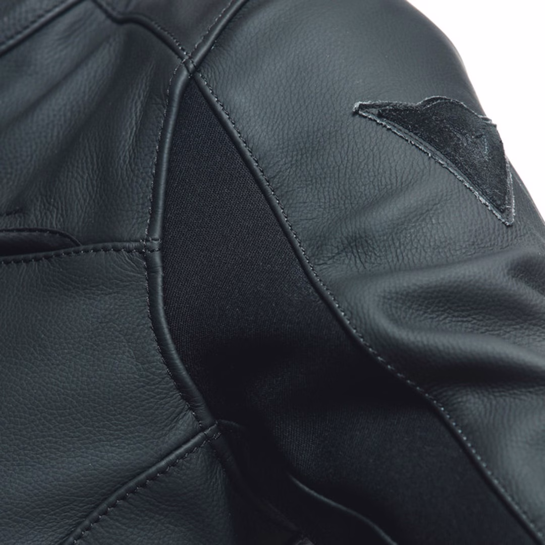 Dainese ž. usnjena motoristična jakna RAZON 2 Črna 46