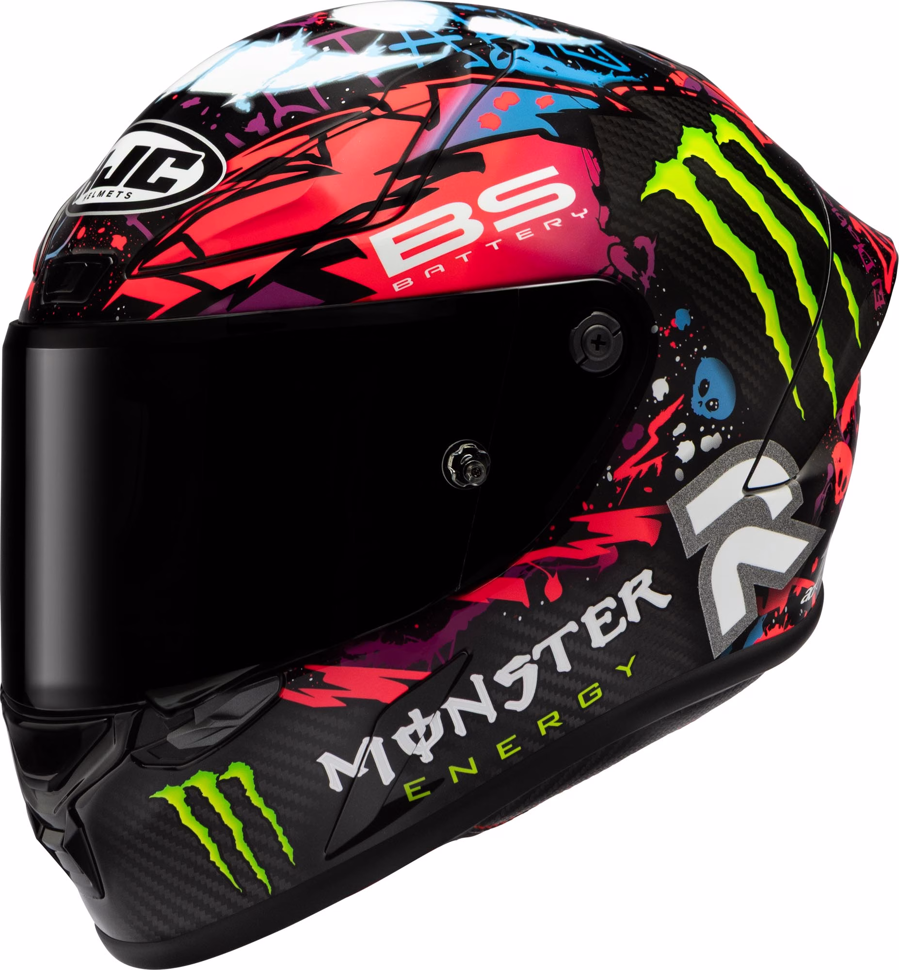 HJC motoristična čelada RPHA 1-V2 carbon QUARTARARO FUNKY DIABLO MC8