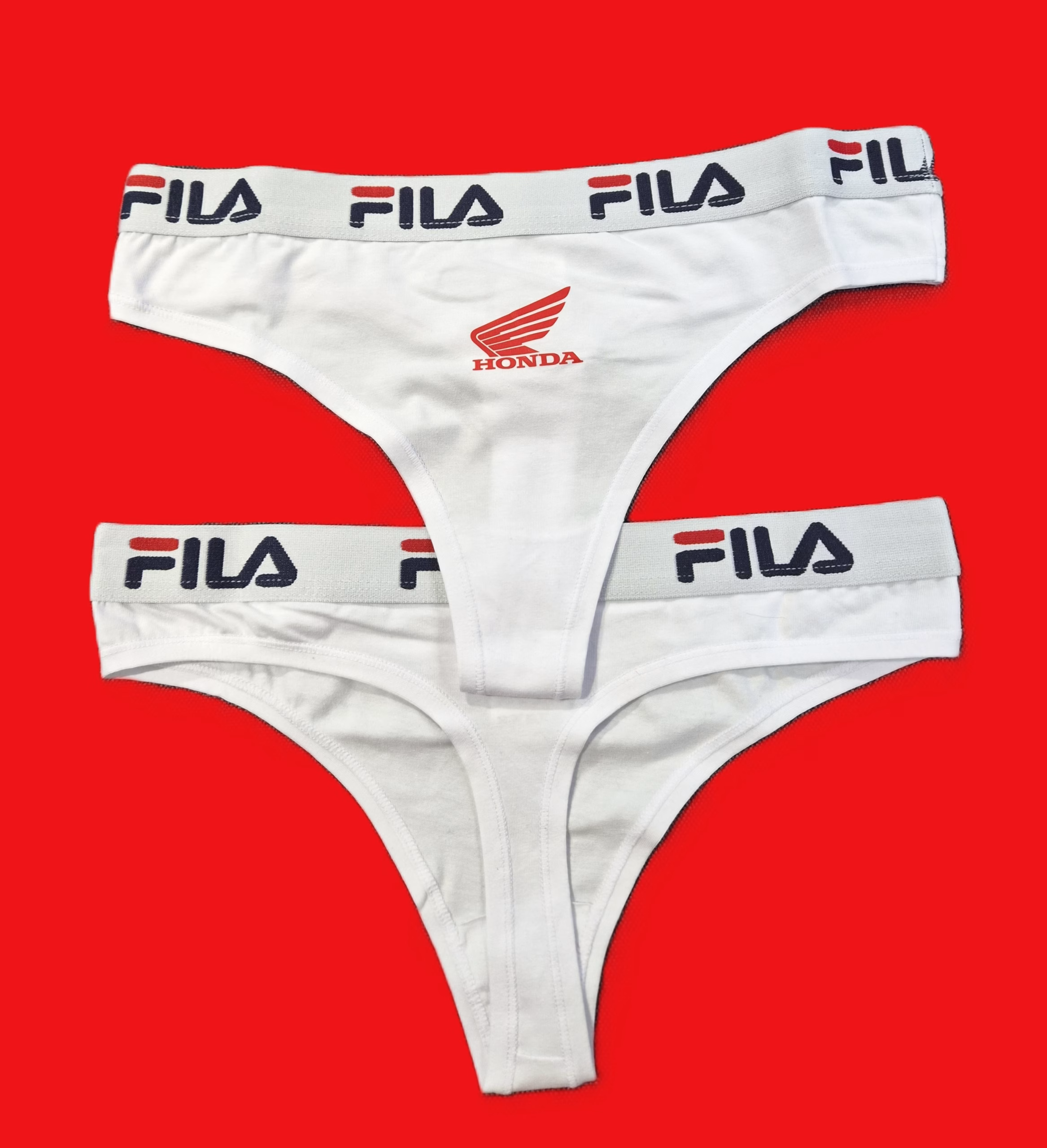 Honda ž. Fila tangice Bela/Rdeča XS